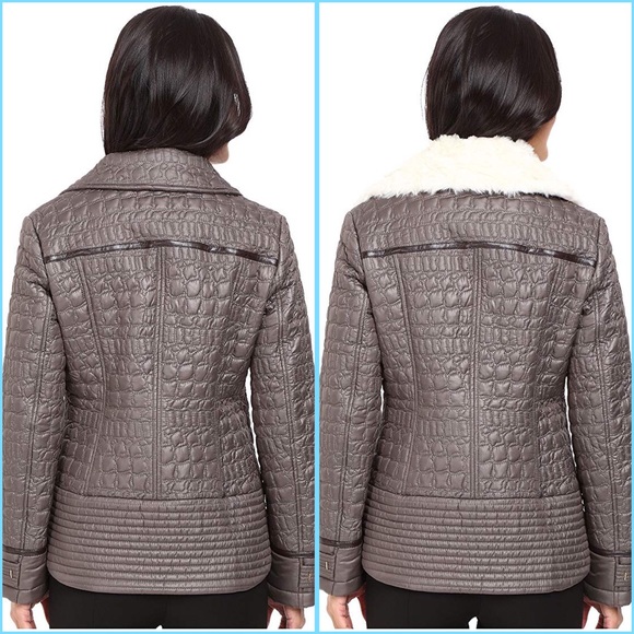 DROPPED $ VIA SPIGA NEW ASYMMETRICAL WARM JACKET - Picture 5 of 5